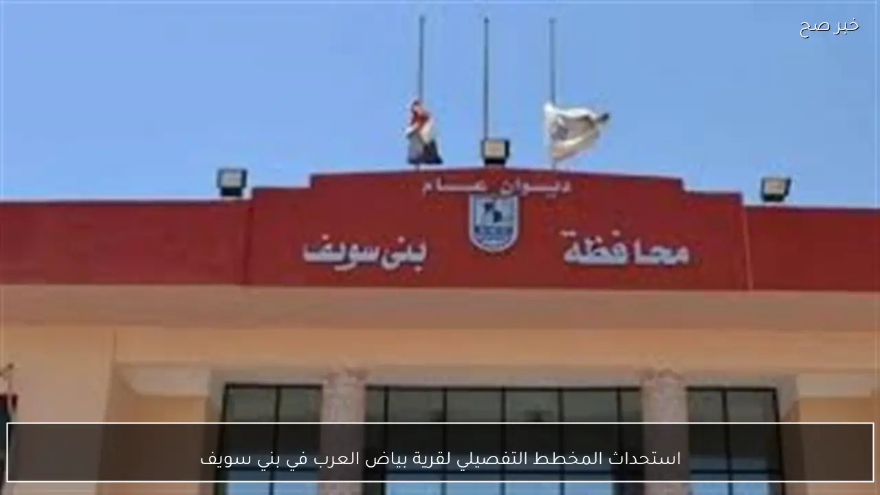 استحداث المخطط التفصيلي لقرية بياض العرب في بني سويف