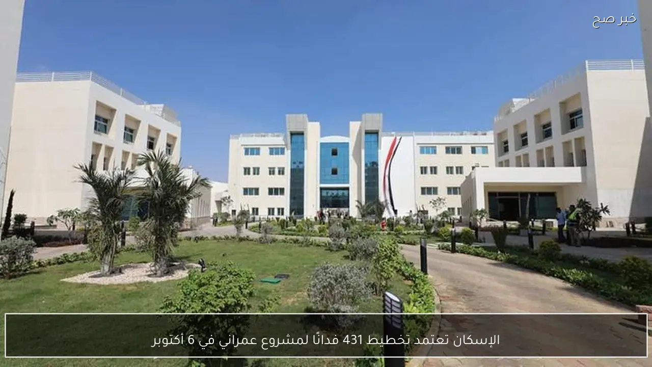 الإسكان تعتمد تخطيط 431 فدانًا لمشروع عمراني في 6 أكتوبر