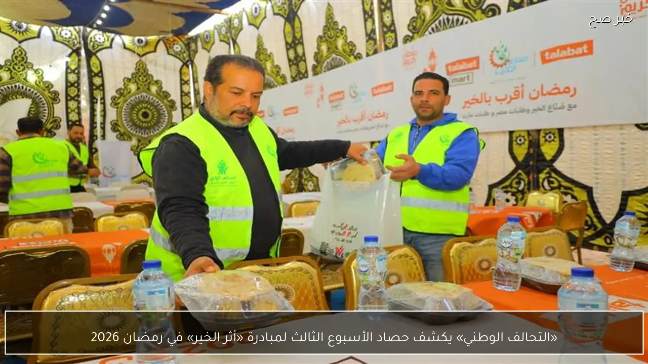 «التحالف الوطني» يكشف حصاد الأسبوع الثالث لمبادرة «أثر الخير» في رمضان 2026