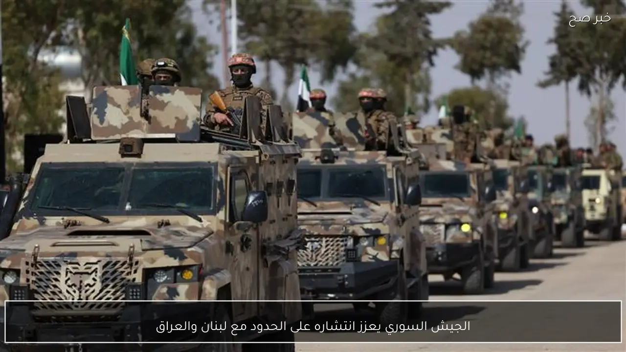 الجيش السوري يعزز انتشاره على الحدود مع لبنان والعراق