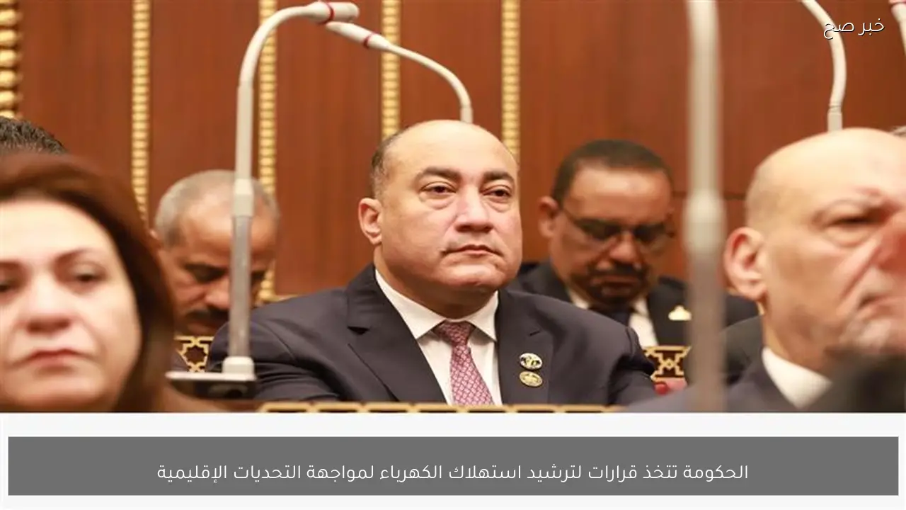 الحكومة تتخذ قرارات لترشيد استهلاك الكهرباء لمواجهة التحديات الإقليمية