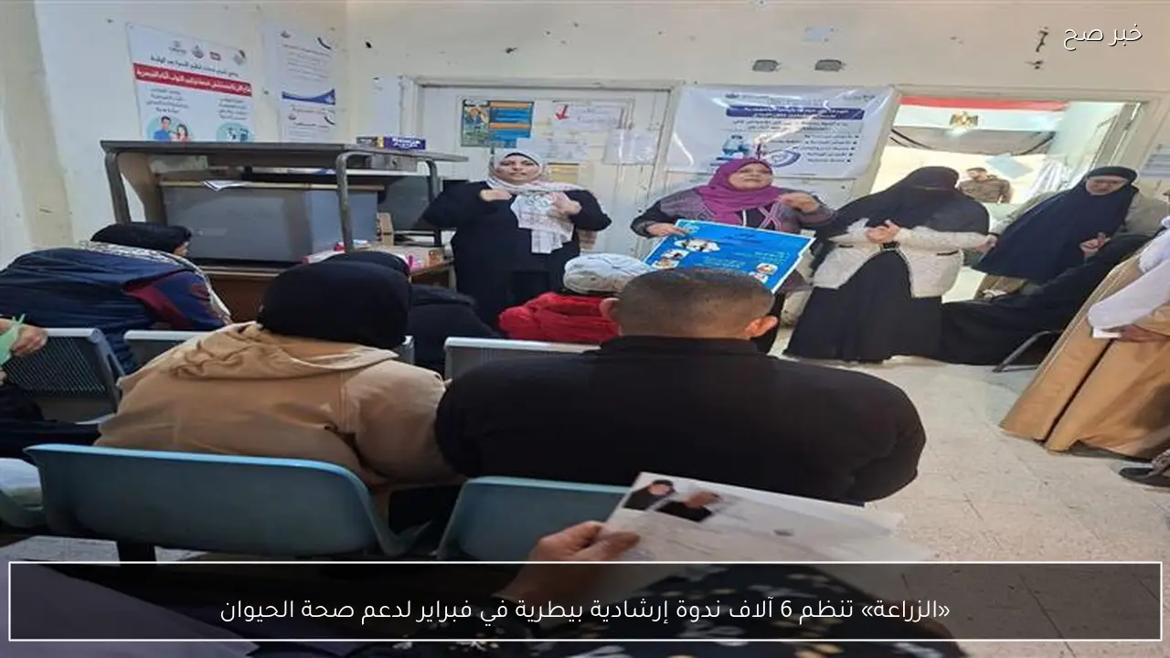 «الزراعة» تنظم 6 آلاف ندوة إرشادية بيطرية في فبراير لدعم صحة الحيوان