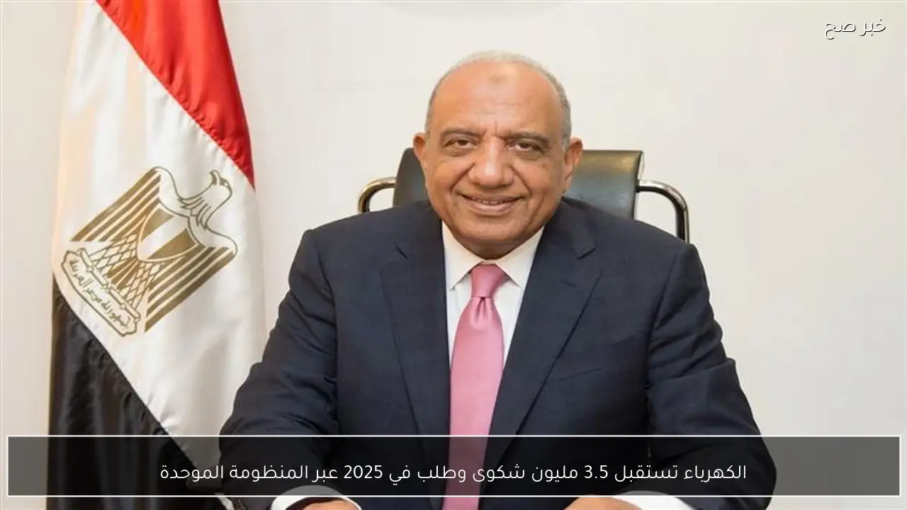 الكهرباء تستقبل 3.5 مليون شكوى وطلب في 2025 عبر المنظومة الموحدة