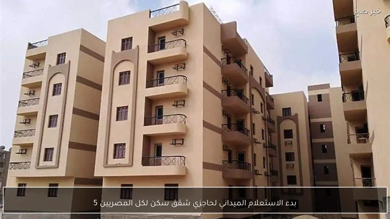 بدء الاستعلام الميداني لحاجزي شقق سكن لكل المصريين 5