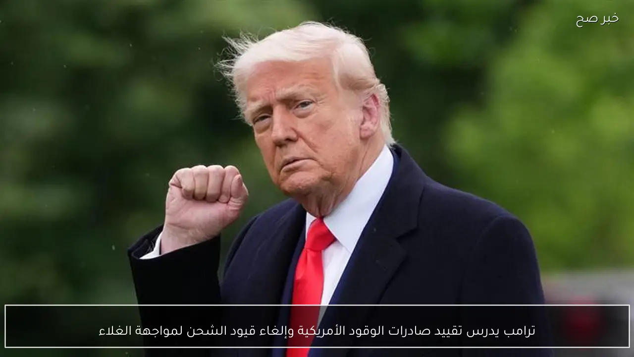 ترامب يدرس تقييد صادرات الوقود الأمريكية وإلغاء قيود الشحن لمواجهة الغلاء