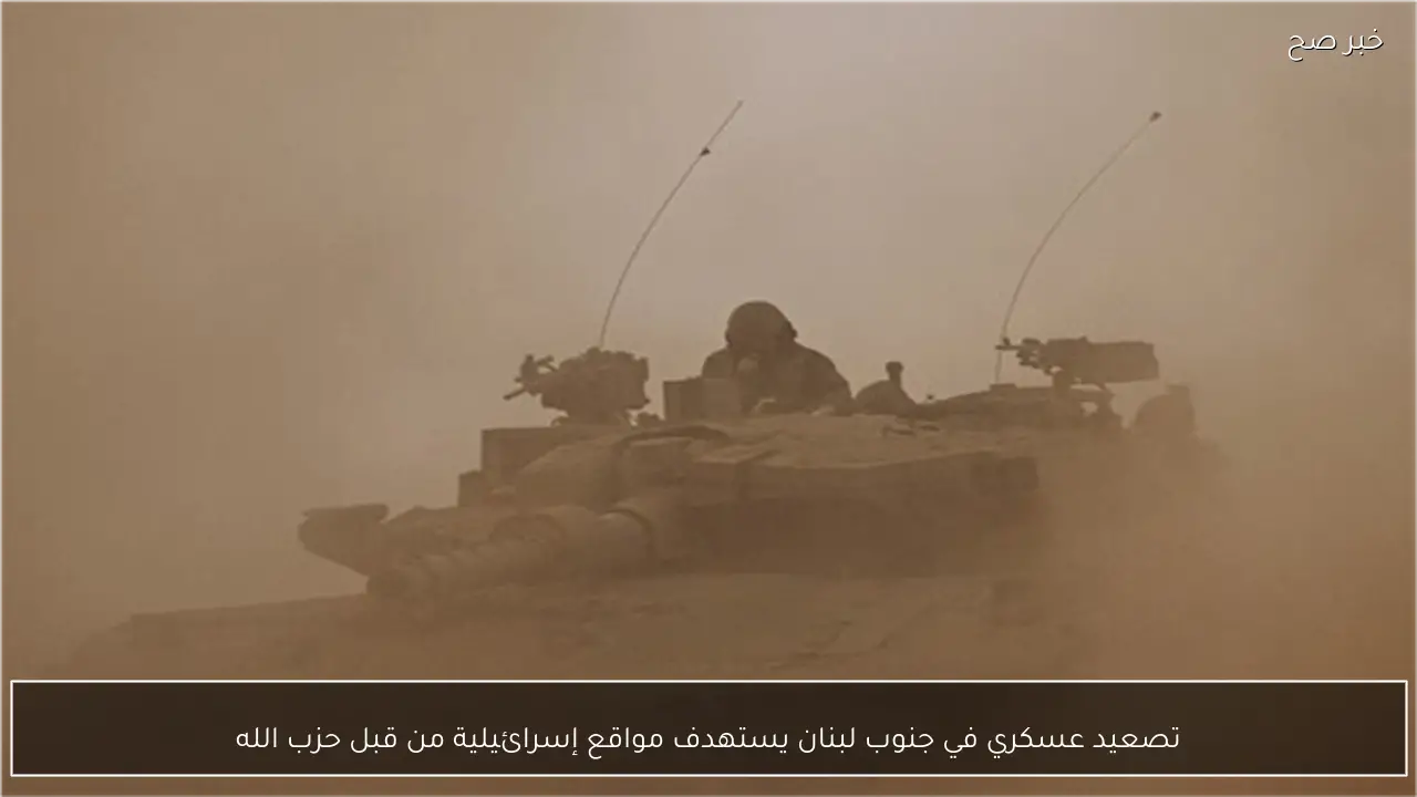 تصعيد عسكري في جنوب لبنان يستهدف مواقع إسرائيلية من قبل حزب الله