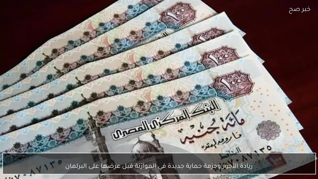 زيادة الأجور وحزمة حماية جديدة في الموازنة قبل عرضها على البرلمان