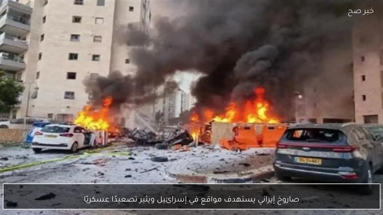 صاروخ إيراني يستهدف مواقع في إسرائيل ويثير تصعيدًا عسكريًا