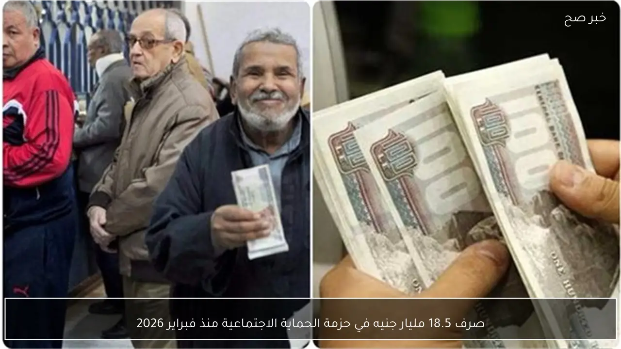 صرف 18.5 مليار جنيه في حزمة الحماية الاجتماعية منذ فبراير 2026