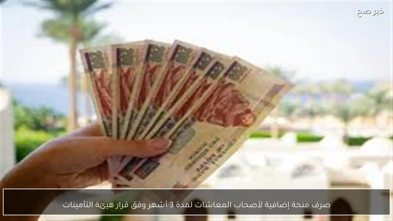 صرف منحة إضافية لأصحاب المعاشات لمدة 3 أشهر وفق قرار هيئة التأمينات