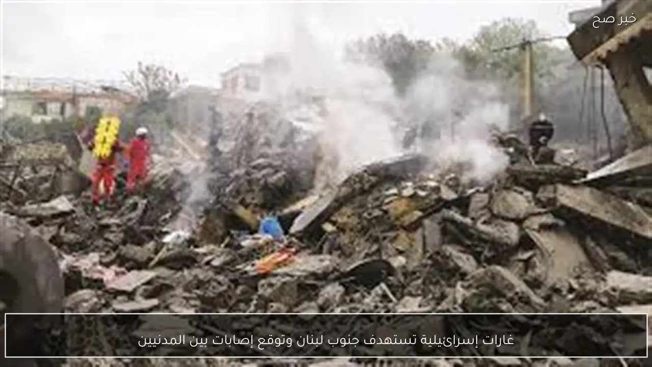 غارات إسرائيلية تستهدف جنوب لبنان وتوقع إصابات بين المدنيين