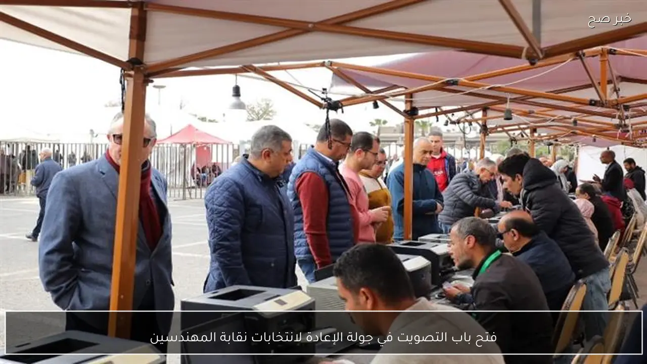 فتح باب التصويت في جولة الإعادة لانتخابات نقابة المهندسين