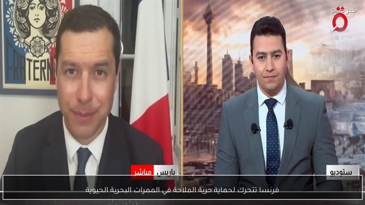 فرنسا تتحرك لحماية حرية الملاحة في الممرات البحرية الحيوية