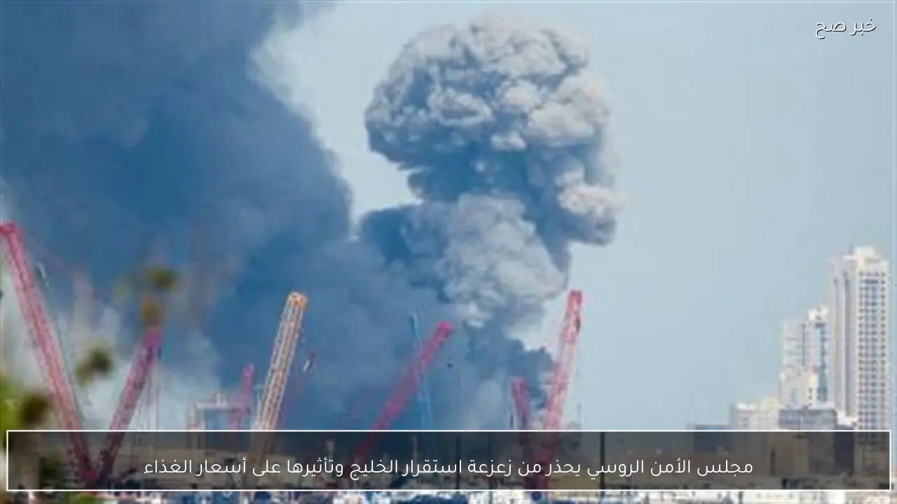 مجلس الأمن الروسي يحذر من زعزعة استقرار الخليج وتأثيرها على أسعار الغذاء