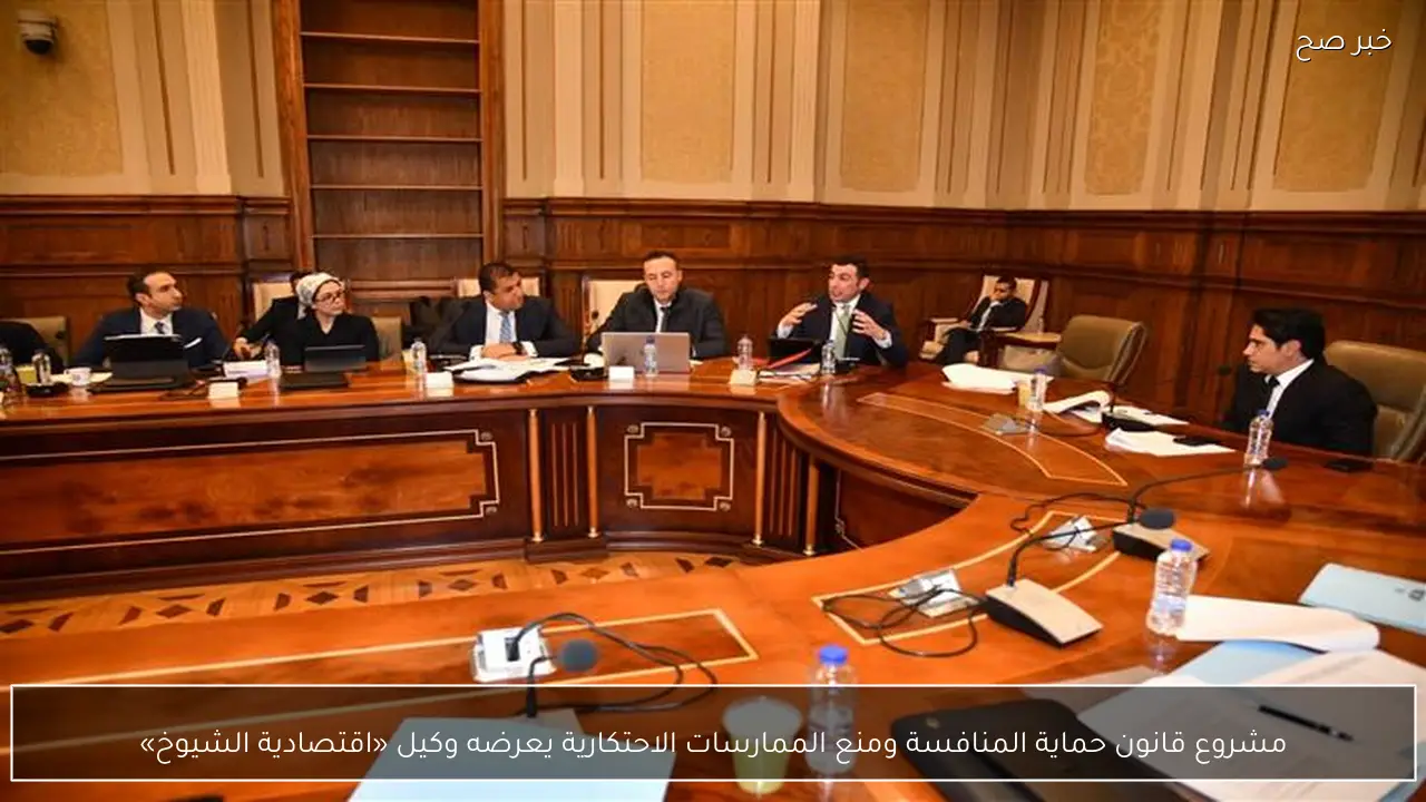 مشروع قانون حماية المنافسة ومنع الممارسات الاحتكارية يعرضه وكيل «اقتصادية الشيوخ»