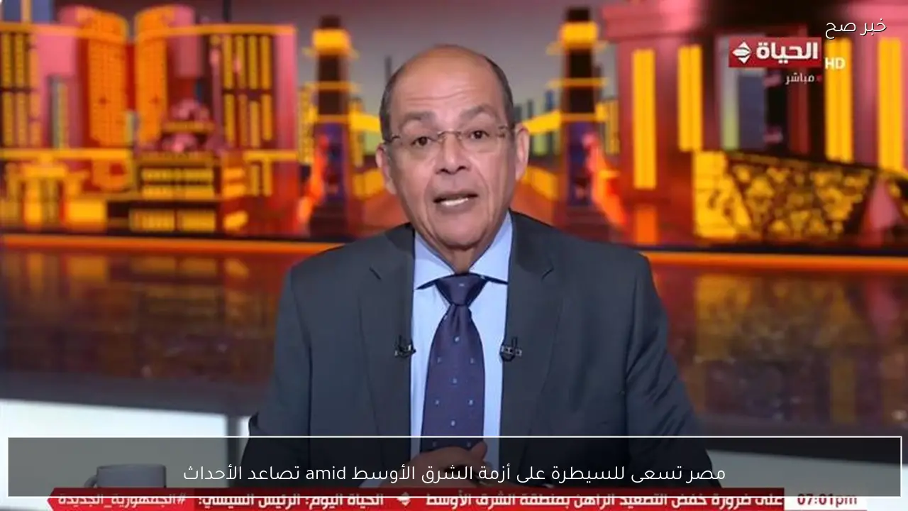 مصر تسعى للسيطرة على أزمة الشرق الأوسط amid تصاعد الأحداث