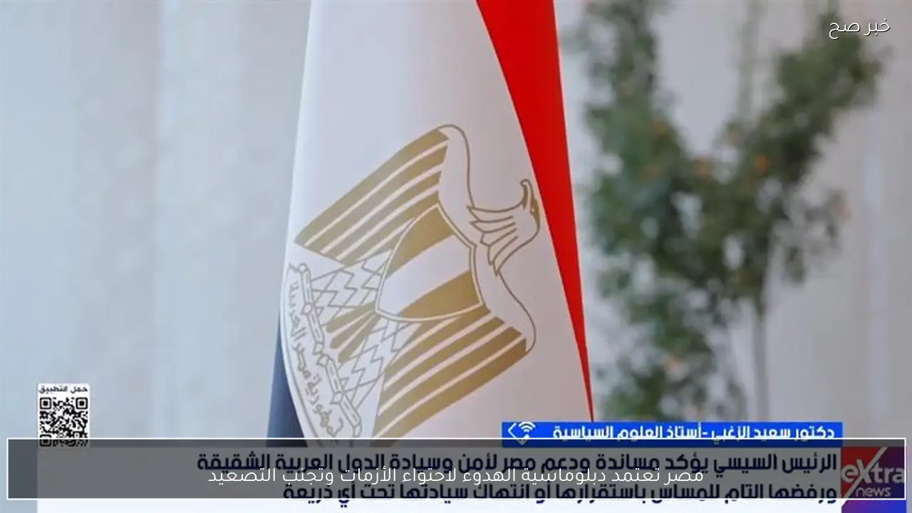 مصر تعتمد دبلوماسية الهدوء لاحتواء الأزمات وتجنب التصعيد