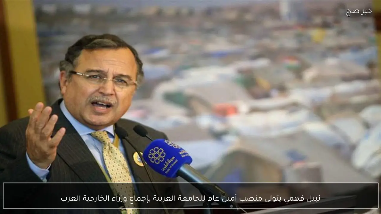 نبيل فهمي يتولى منصب أمين عام للجامعة العربية بإجماع وزراء الخارجية العرب