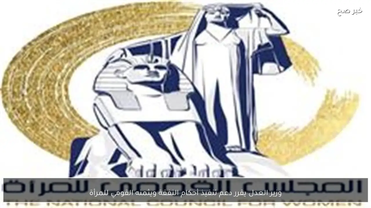 وزير العدل يقرر دعم تنفيذ أحكام النفقة ويثمنه القومي للمرأة