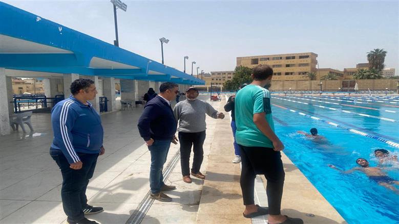 جولة مدير مديرية الشباب  والرياضة 