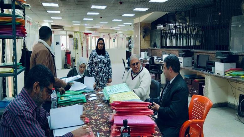 رئيس الحى يتابع ملف التصالح