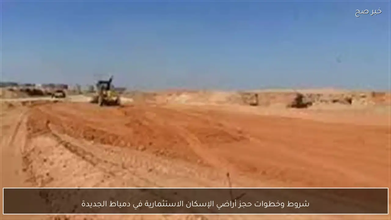 شروط وخطوات حجز أراضي الإسكان الاستثمارية في دمياط الجديدة