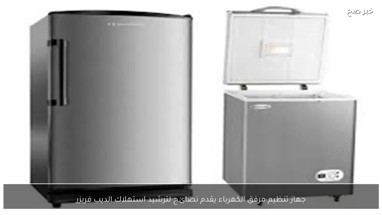 جهاز تنظيم مرفق الكهرباء يقدم نصائح لترشيد استهلاك الديب فريزر