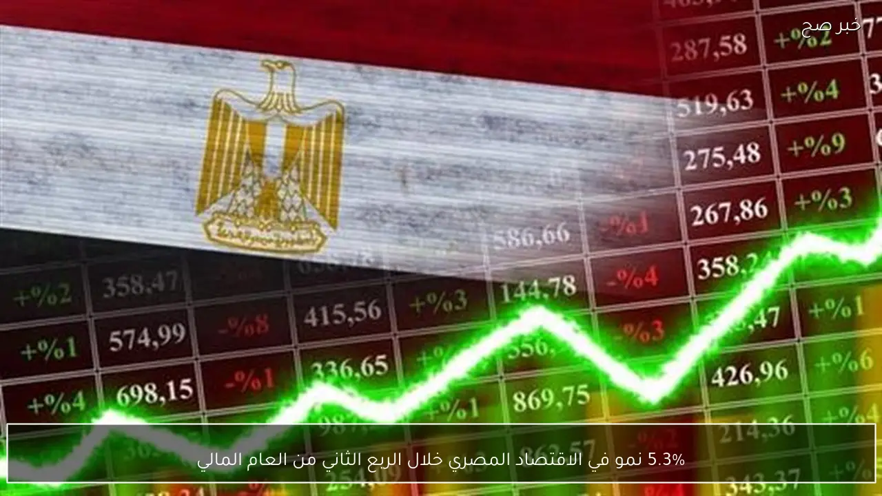 5.3% نمو في الاقتصاد المصري خلال الربع الثاني من العام المالي