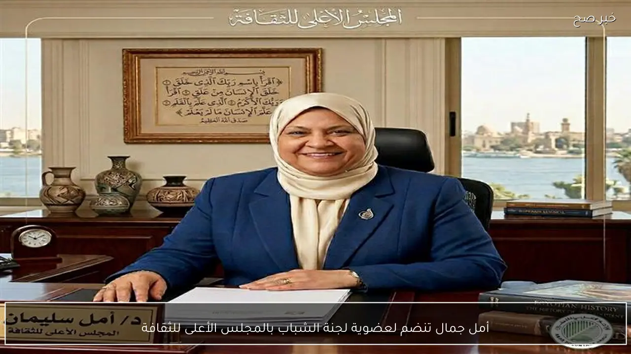 أمل جمال تنضم لعضوية لجنة الشباب بالمجلس الأعلى للثقافة