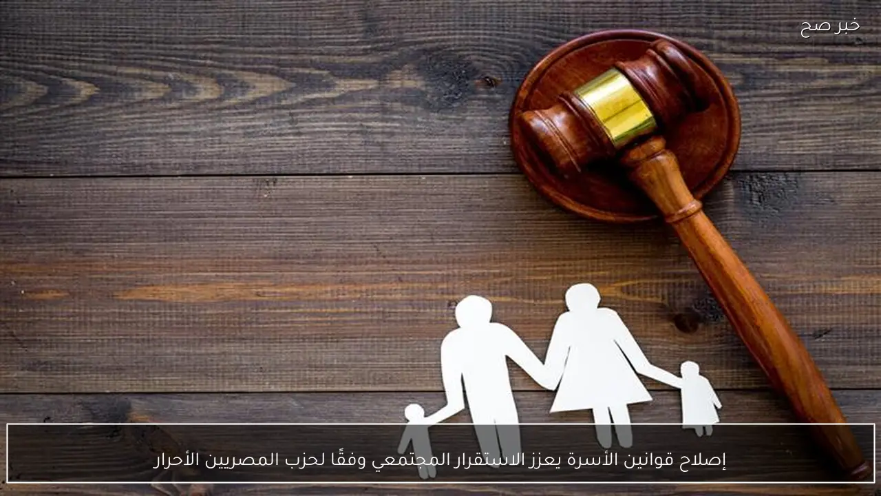 إصلاح قوانين الأسرة يعزز الاستقرار المجتمعي وفقًا لحزب المصريين الأحرار