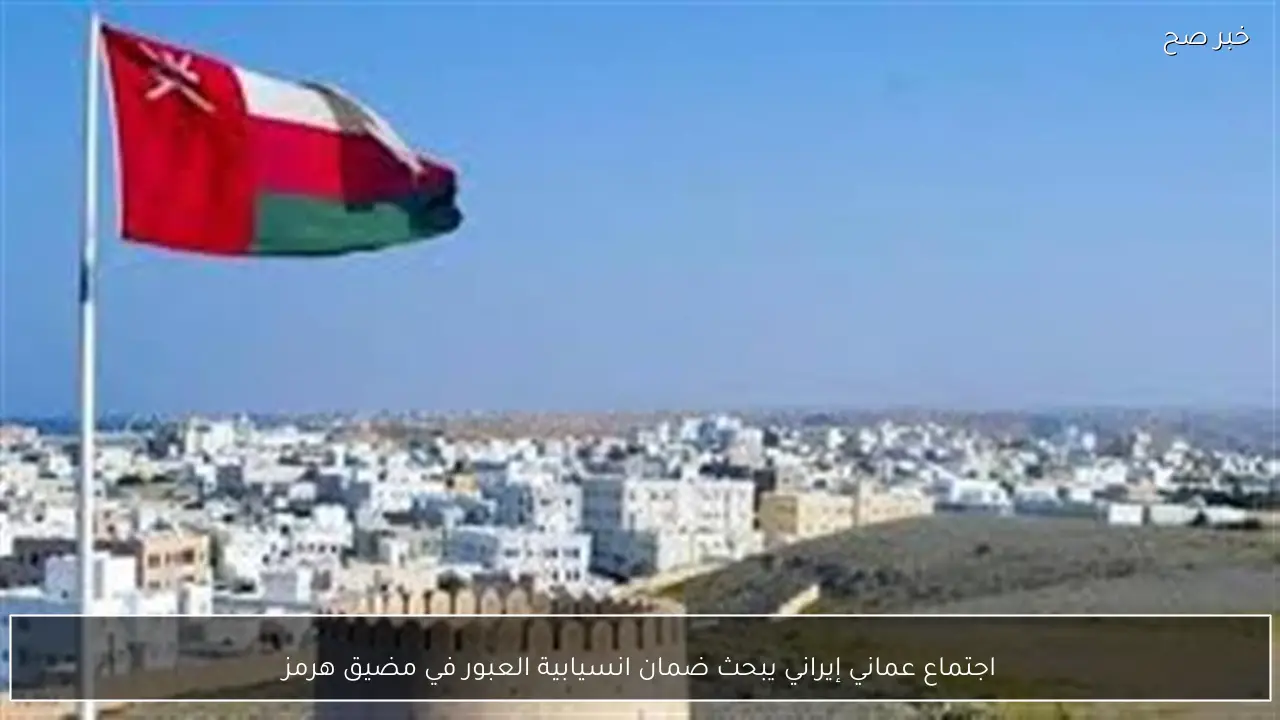 اجتماع عماني إيراني يبحث ضمان انسيابية العبور في مضيق هرمز