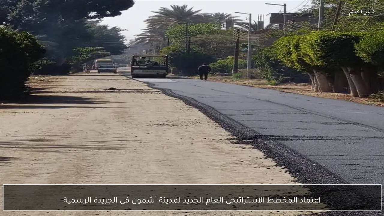 اعتماد المخطط الاستراتيجي العام الجديد لمدينة أشمون في الجريدة الرسمية