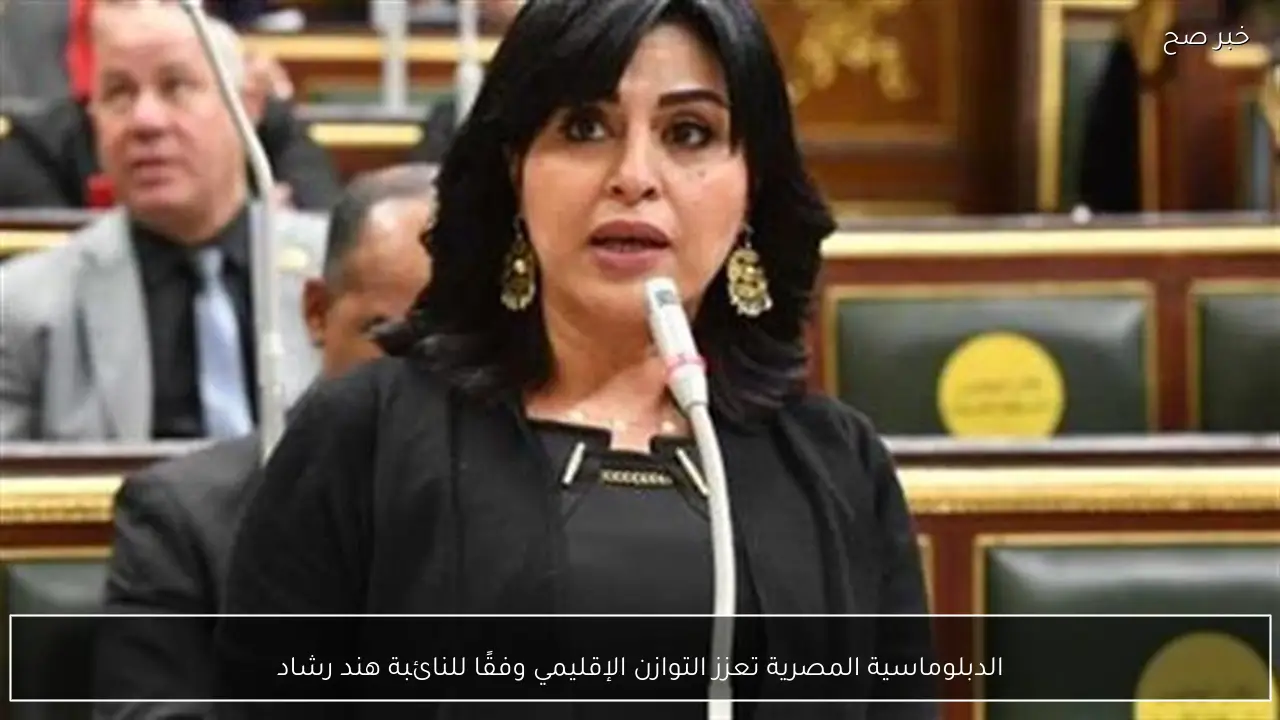 الدبلوماسية المصرية تعزز التوازن الإقليمي وفقًا للنائبة هند رشاد