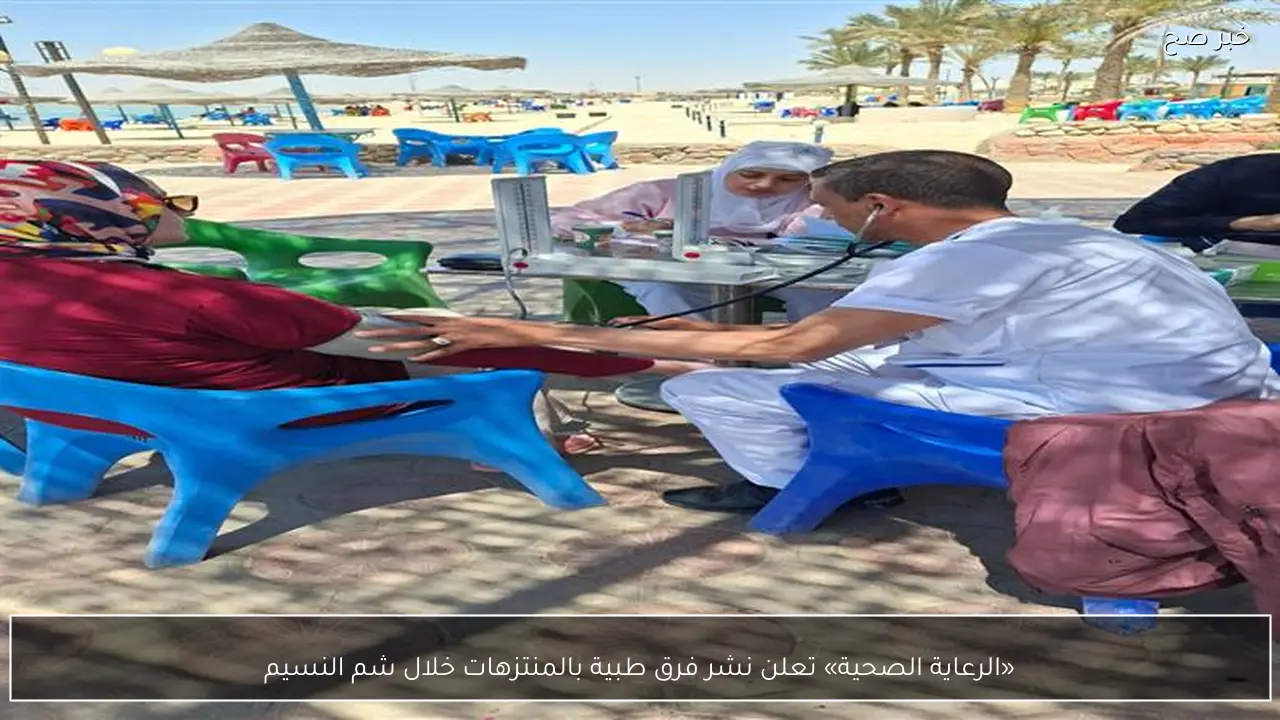 «الرعاية الصحية» تعلن نشر فرق طبية بالمنتزهات خلال شم النسيم