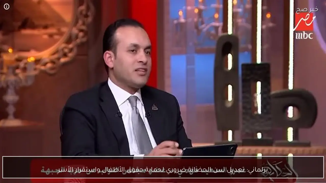 برلماني: تعديل سن الحضانة ضروري لحماية حقوق الأطفال واستقرار الأسر