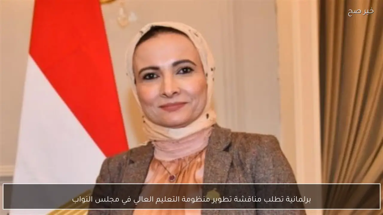 برلمانية تطلب مناقشة تطوير منظومة التعليم العالي في مجلس النواب