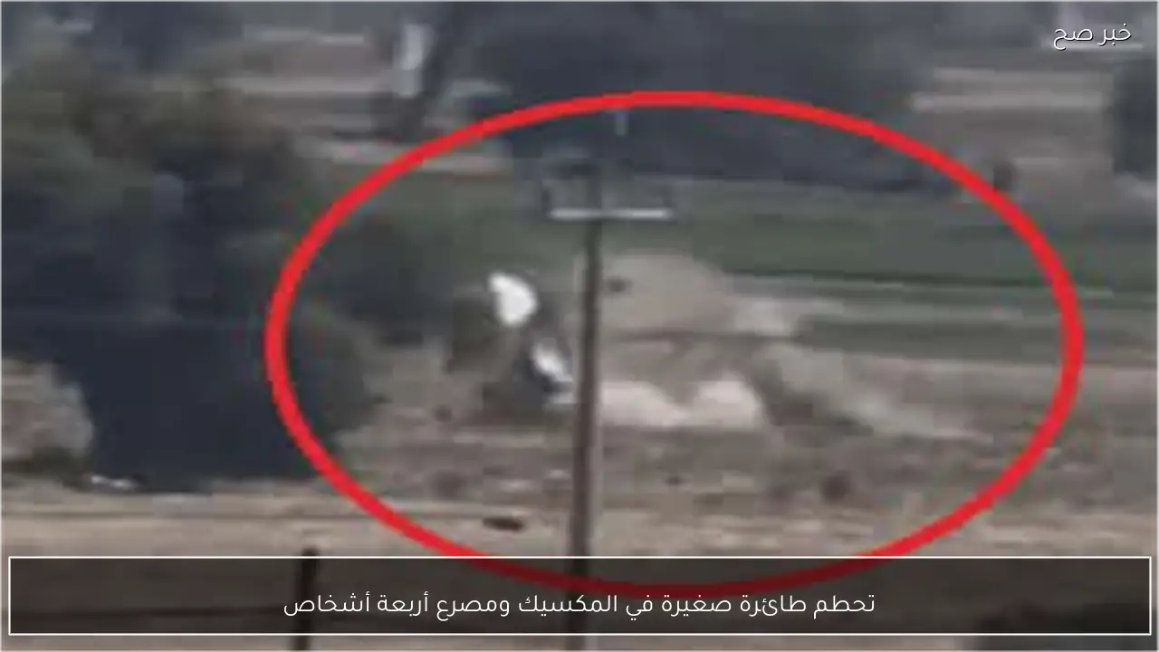 تحطم طائرة صغيرة في المكسيك ومصرع أربعة أشخاص