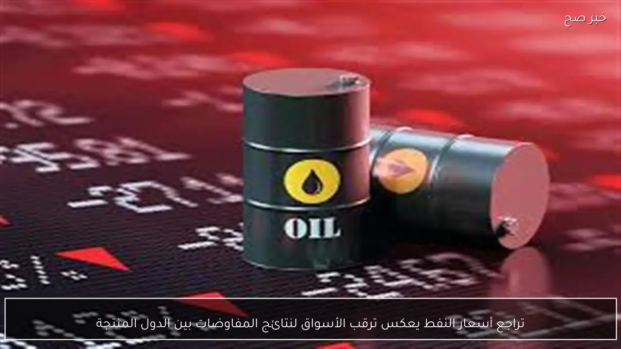 تراجع أسعار النفط يعكس ترقب الأسواق لنتائج المفاوضات بين الدول المنتجة