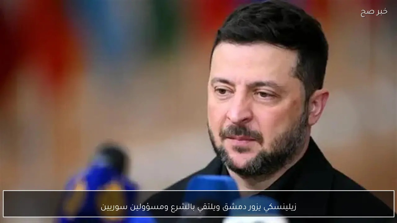 زيلينسكي يزور دمشق ويلتقي بالشرع ومسؤولين سوريين