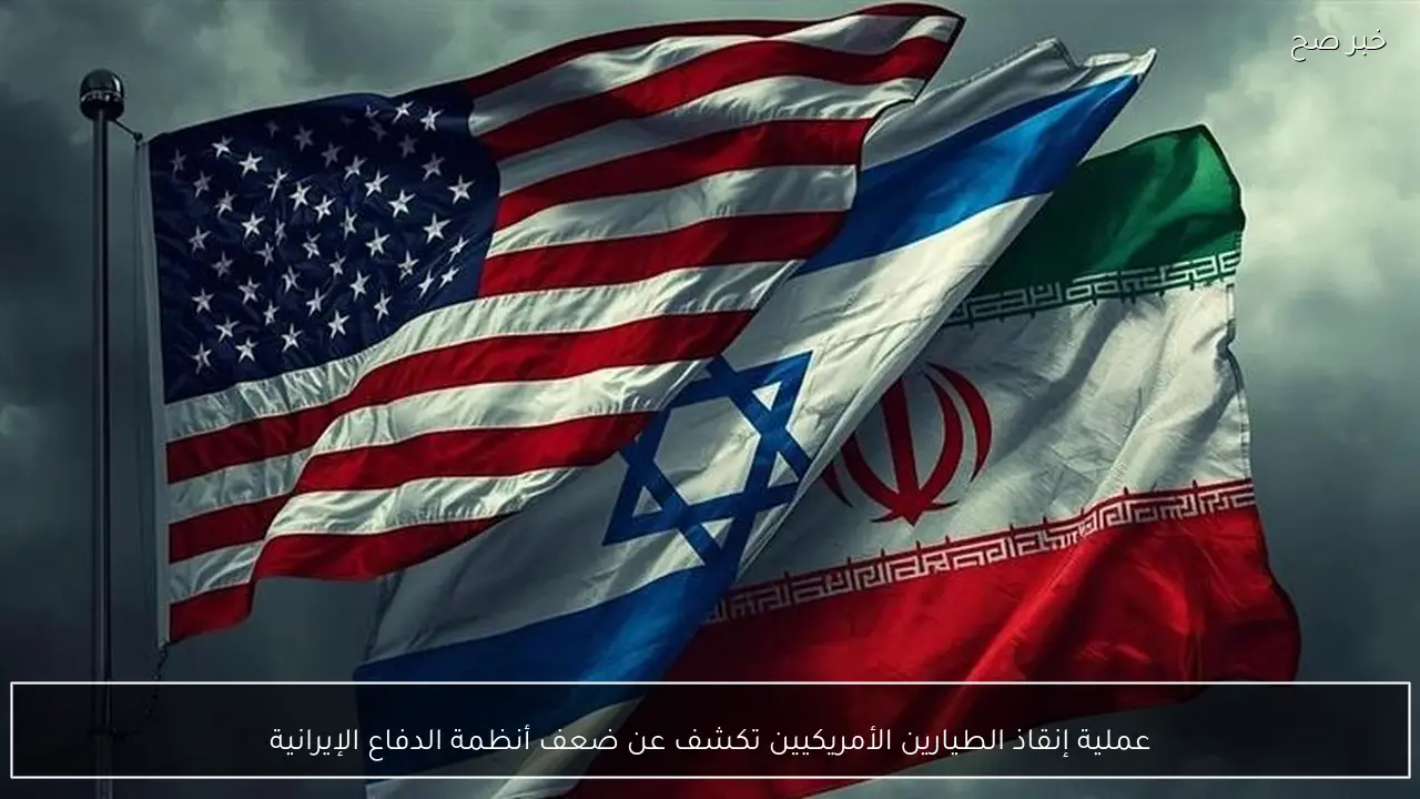 عملية إنقاذ الطيارين الأمريكيين تكشف عن ضعف أنظمة الدفاع الإيرانية