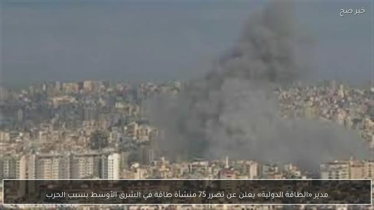 مدير «الطاقة الدولية» يعلن عن تضرر 75 منشأة طاقة في الشرق الأوسط بسبب الحرب