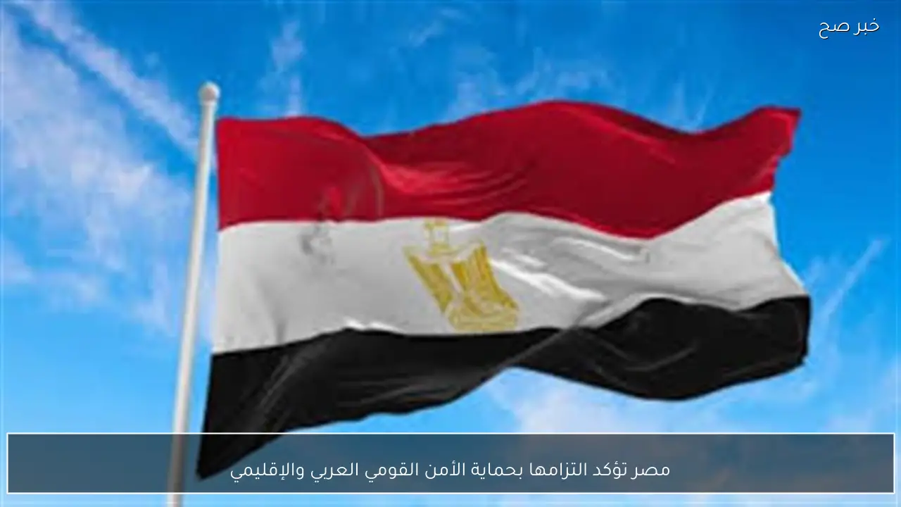 مصر تؤكد التزامها بحماية الأمن القومي العربي والإقليمي