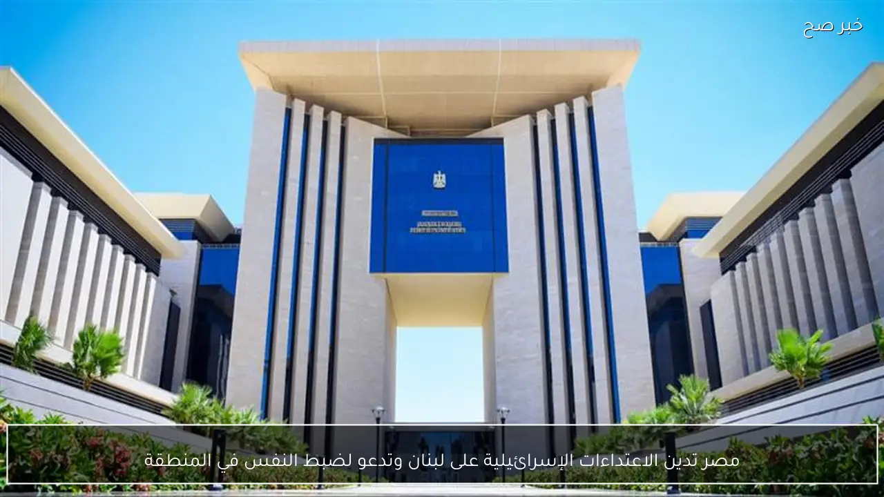 مصر تدين الاعتداءات الإسرائيلية على لبنان وتدعو لضبط النفس في المنطقة