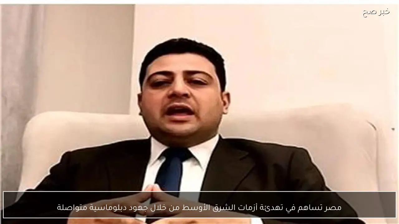 مصر تساهم في تهدئة أزمات الشرق الأوسط من خلال جهود دبلوماسية متواصلة