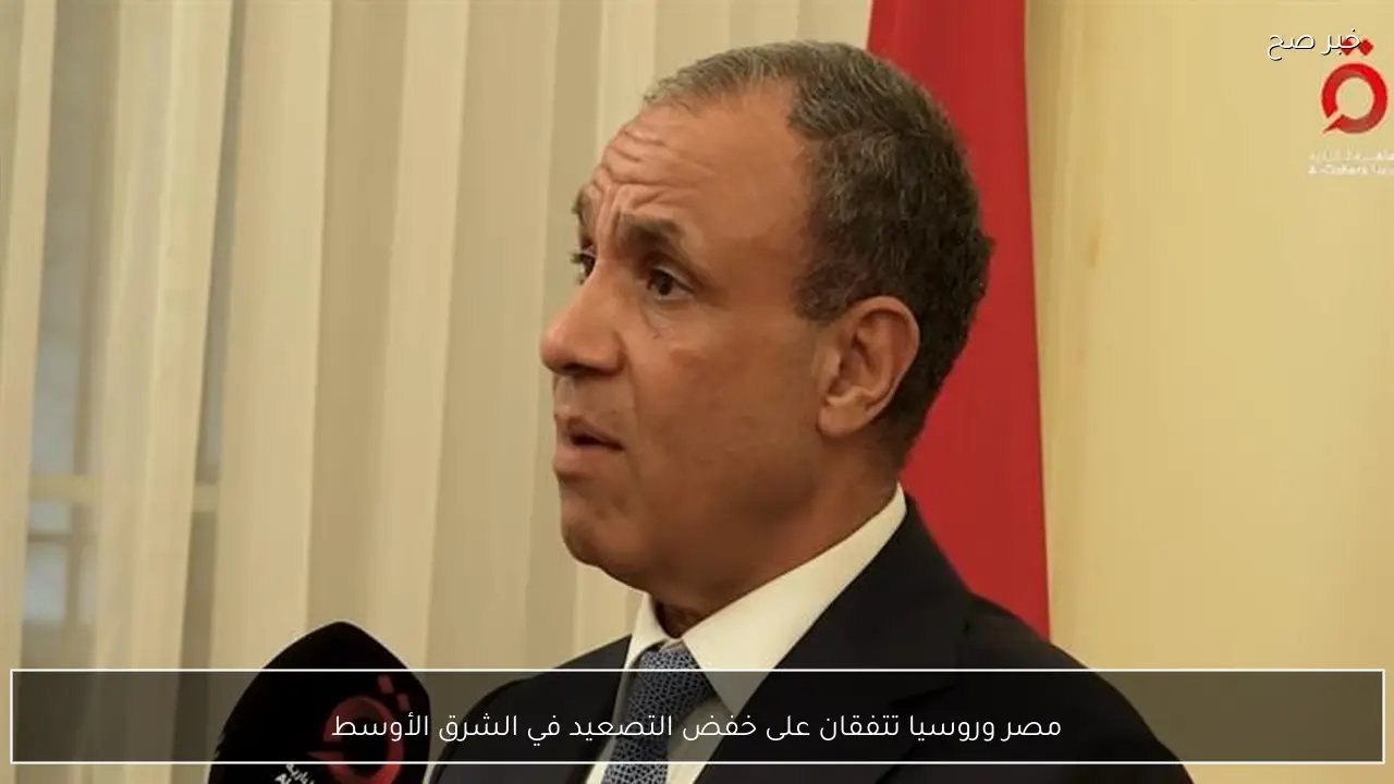 مصر وروسيا تتفقان على خفض التصعيد في الشرق الأوسط