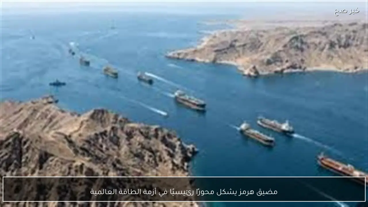 مضيق هرمز يشكل محورًا رئيسيًا في أزمة الطاقة العالمية
