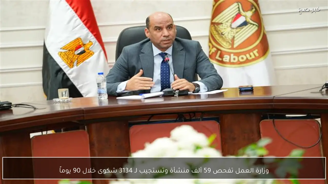 وزارة العمل تفحص 59 ألف منشأة وتستجيب لـ 3134 شكوى خلال 90 يوماً