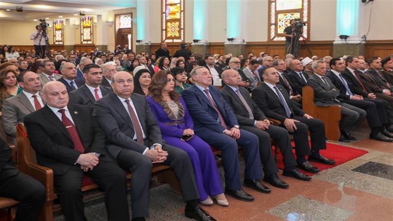 وزيرة التنمية المحلية والبيئة تشارك في احتفالية الطائفة الإنجيلية 