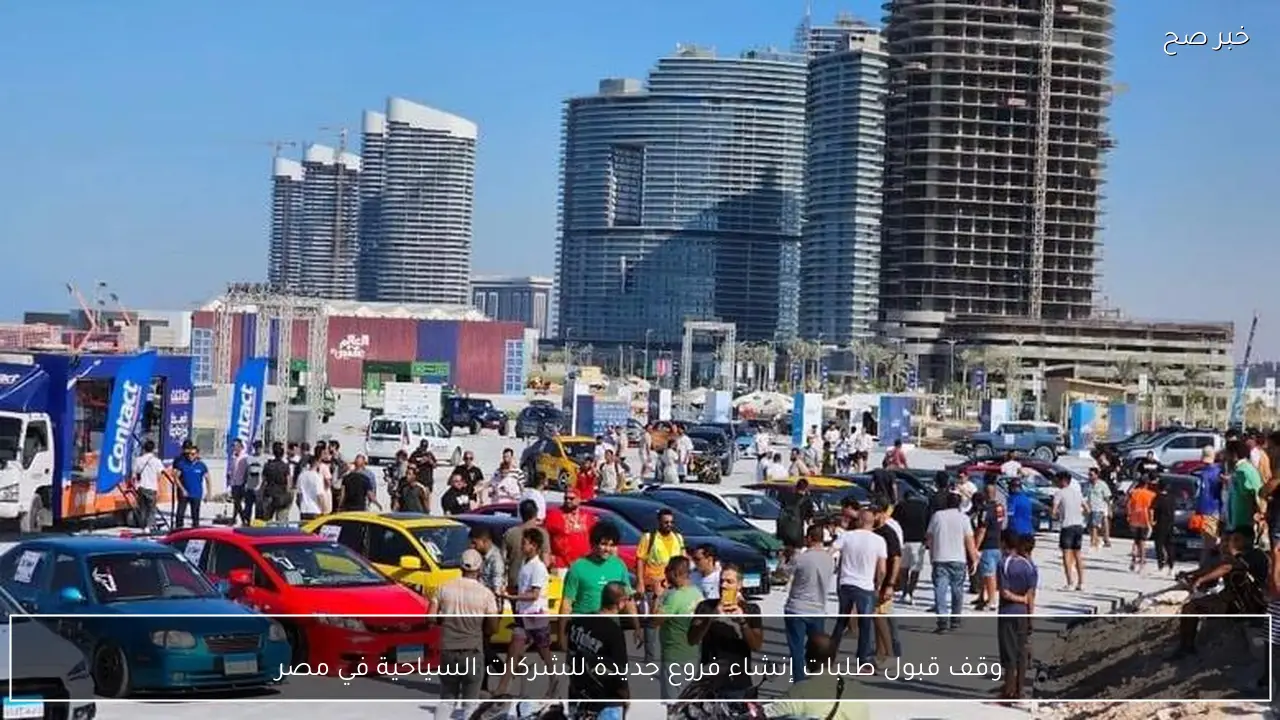 وقف قبول طلبات إنشاء فروع جديدة للشركات السياحية في مصر